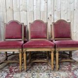 Set of 6 chairs in High Period - Renaissance style