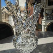 Vase medicis en cristal taillé
