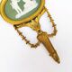 Paire d’appliques bronze doré Wedgwood
