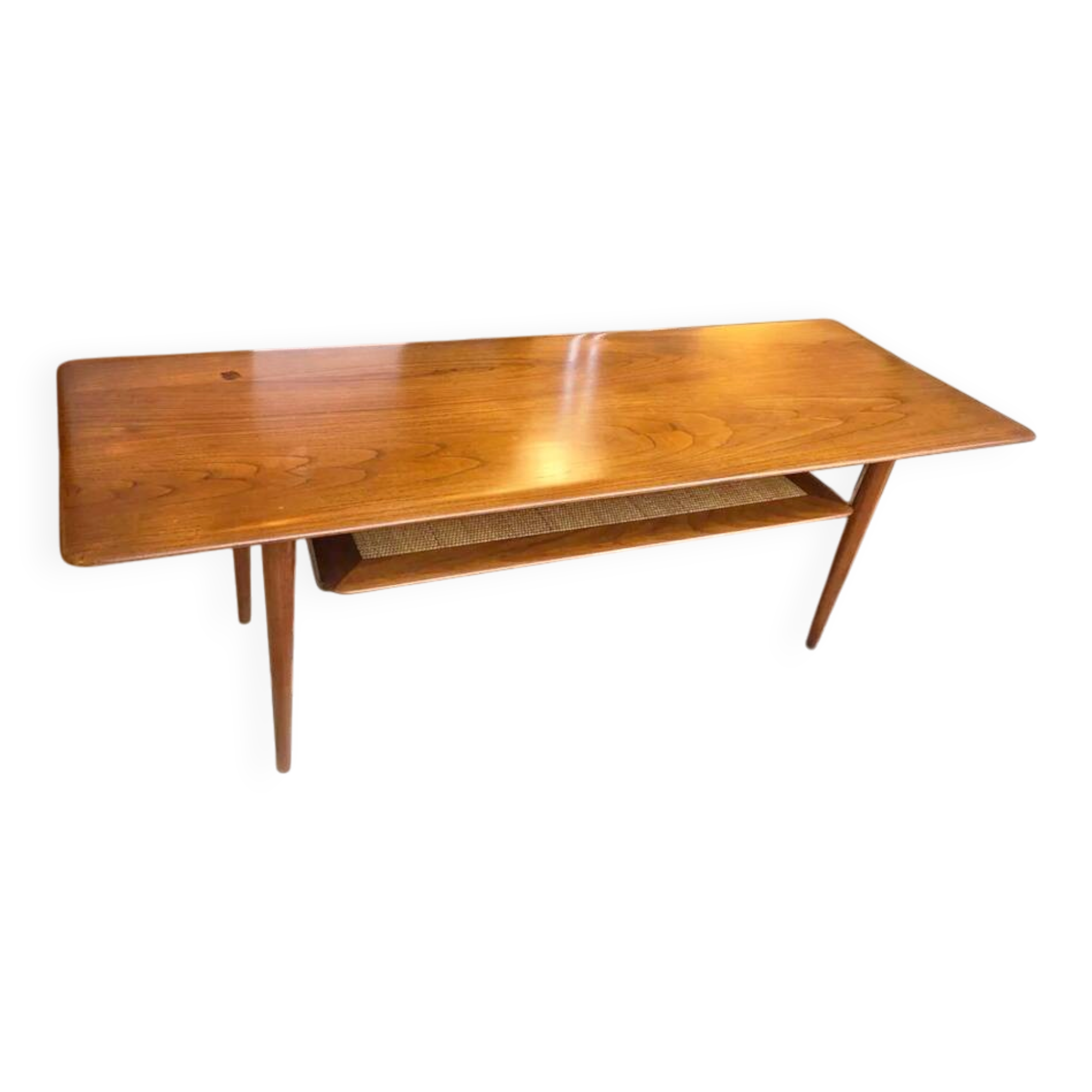 Teak coffee table Peter Hvidt & Orla Mølgaard – 1970s