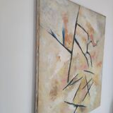 Old painting 1972 abstract creation