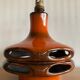 Lampe space age Devil céramique Stein - vintage Germany 70s