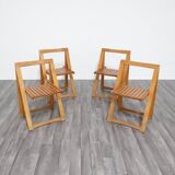 Trieste Chairs by Aldo Jacober for Alberto Bazzani, 1960s, Set of 4