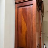 Solid wood display cabinet