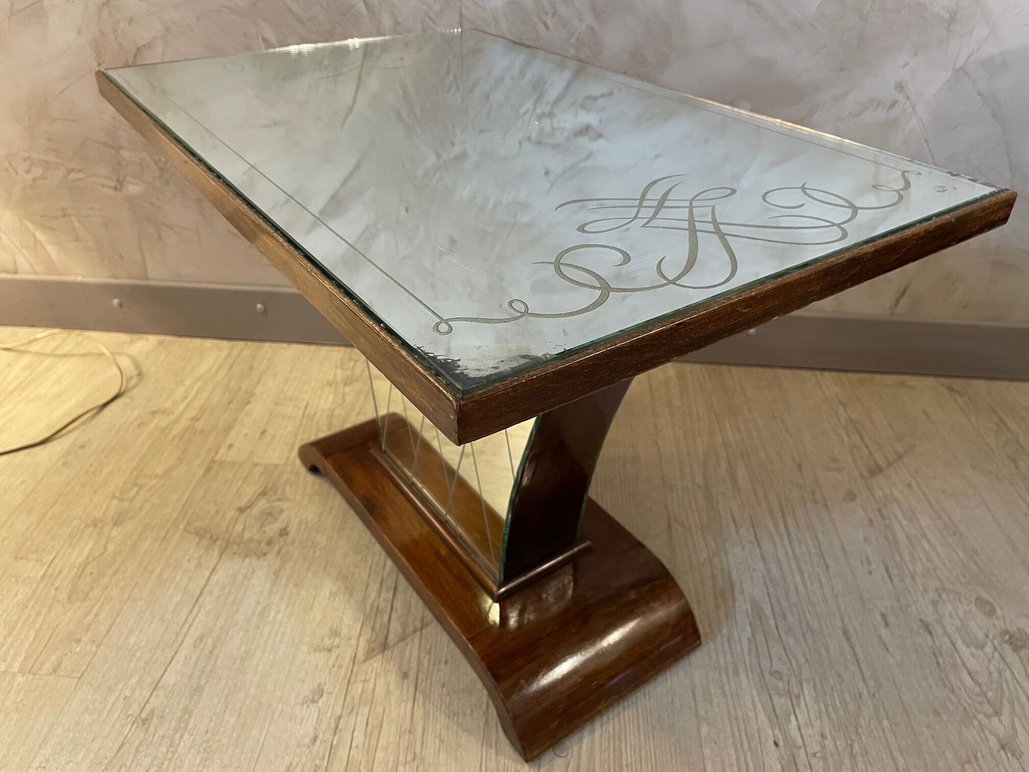 Venetian side table