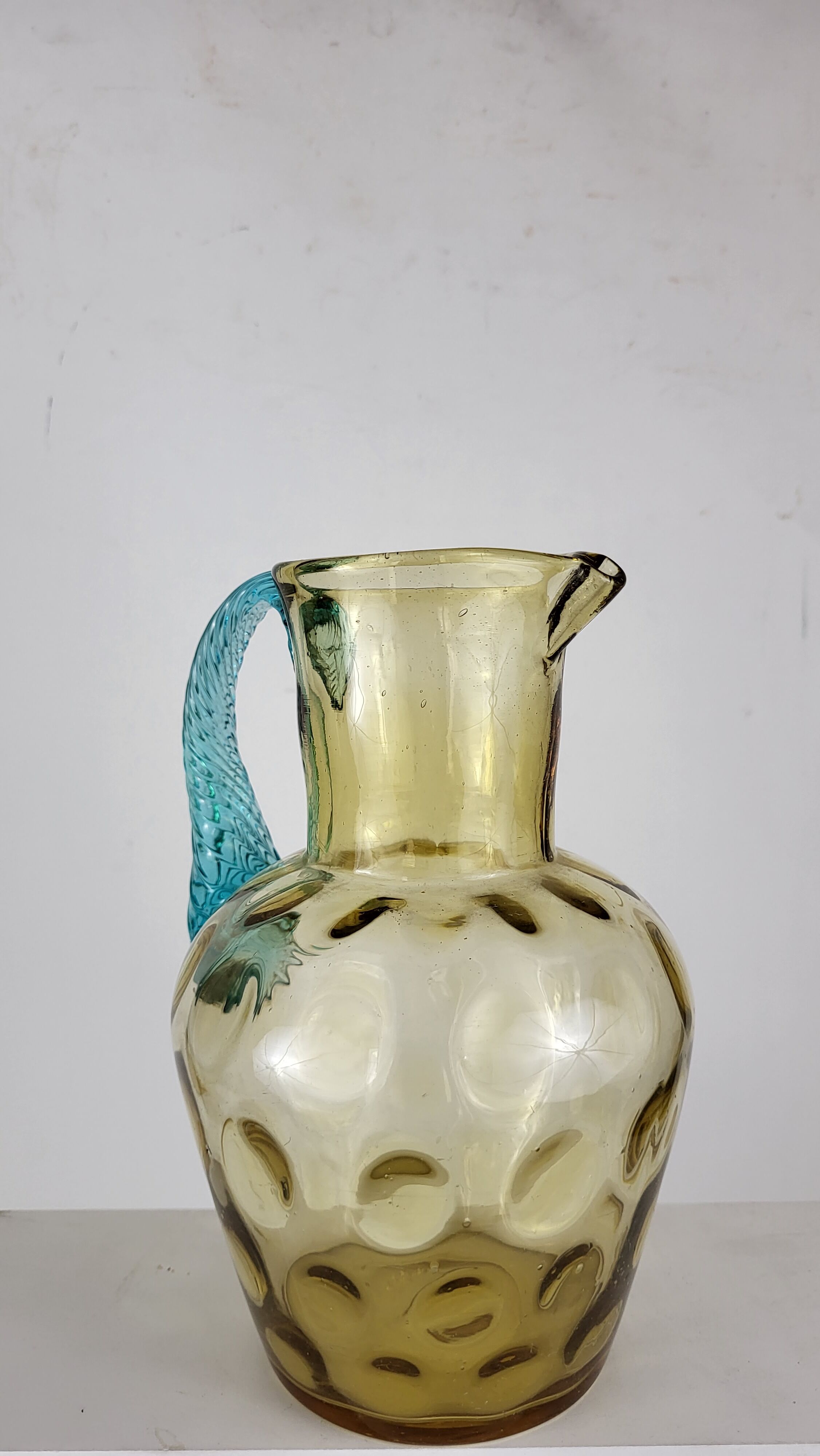 Georges Sand Portieux glass pitcher