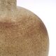 Ball lamp in beige and brown sandstone, 60s ceramic