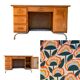 Office schoolmaster 1950 solid oak