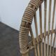 Bamboo and rattan armchair