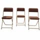 Lot de 3 chaises Lafuma pliantes vintage