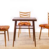 Set of 3 chairs Thonet 1960