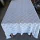 Handmade crochet antique bedspread