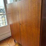 50s teak wardrobe