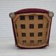 1950s, Danish relax armchair, cherry-red furniture velour, dark beech wood.