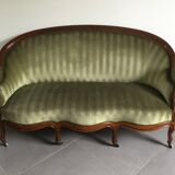 Napoleon III Sofa In Mahogany