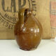 Brown pitcher in glazed terracotta, south west of France, 19th