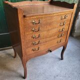 Cutlery furniture of the brand Ercuis in veneer oak