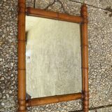 Vintage "bamboo" mirror