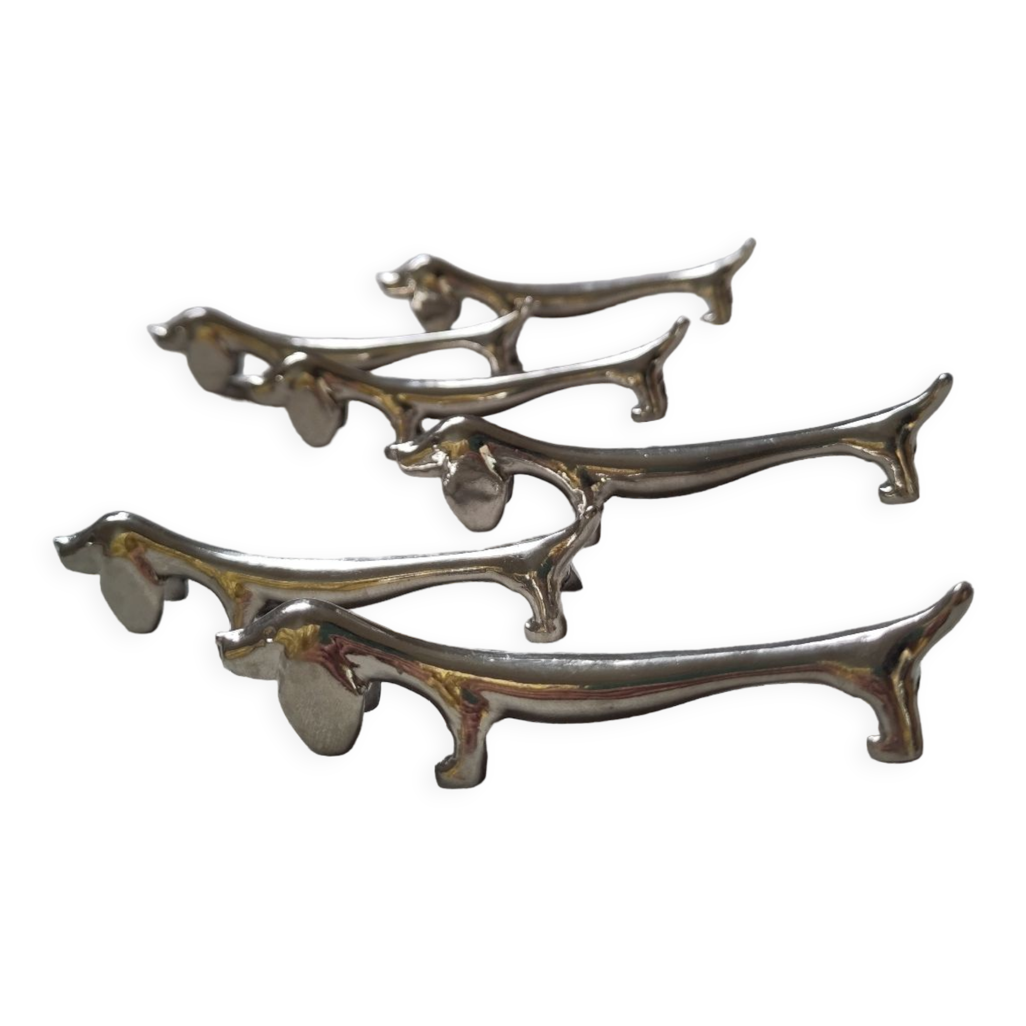 Set of 6 knife holders