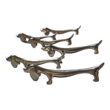 Set of 6 knife holders