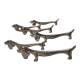 Set of 6 knife holders