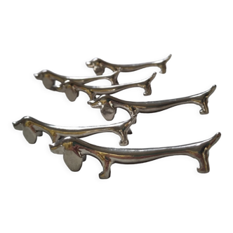 Set of 6 knife holders