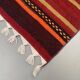 Old Turkish narrow Kilim Runner 421X53 cm shabby chic, vintage kelim