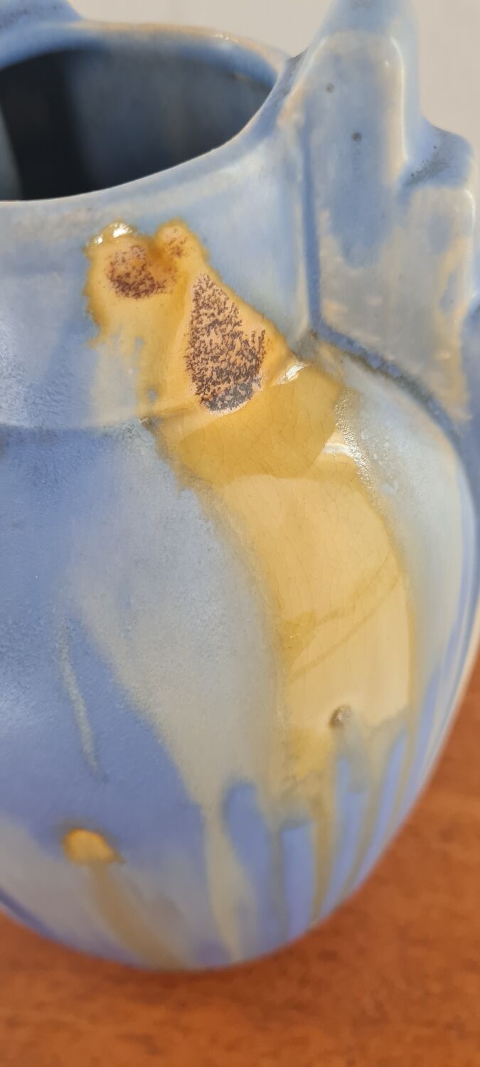 Vase art déco céramique de thulin