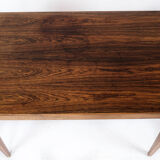 Side table in rosewood designed by Severin Hansen for Haslev Furniture, 1960s