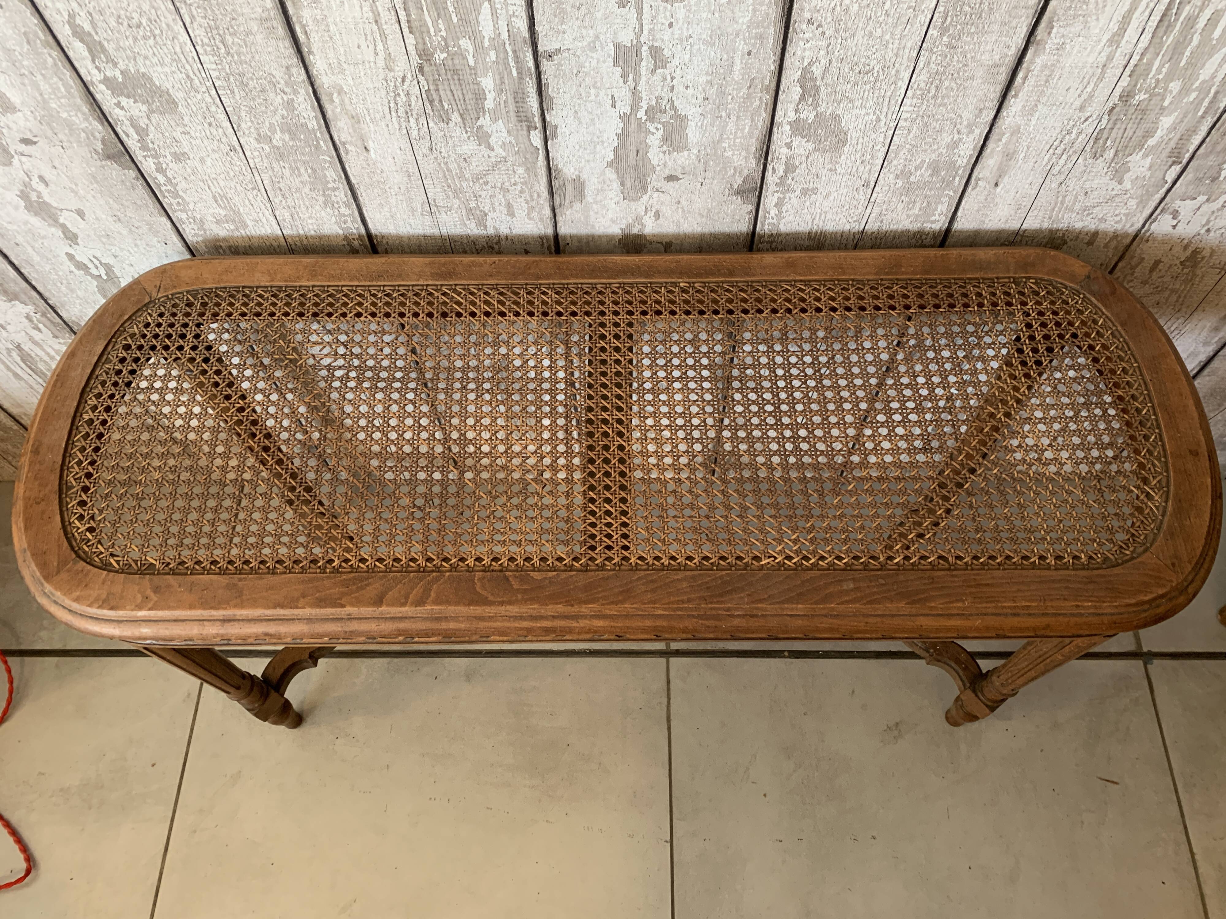 Louis XVI piano bench