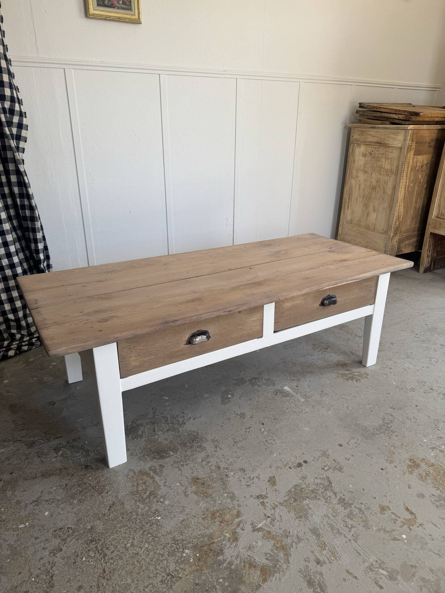 Table basse de ferme