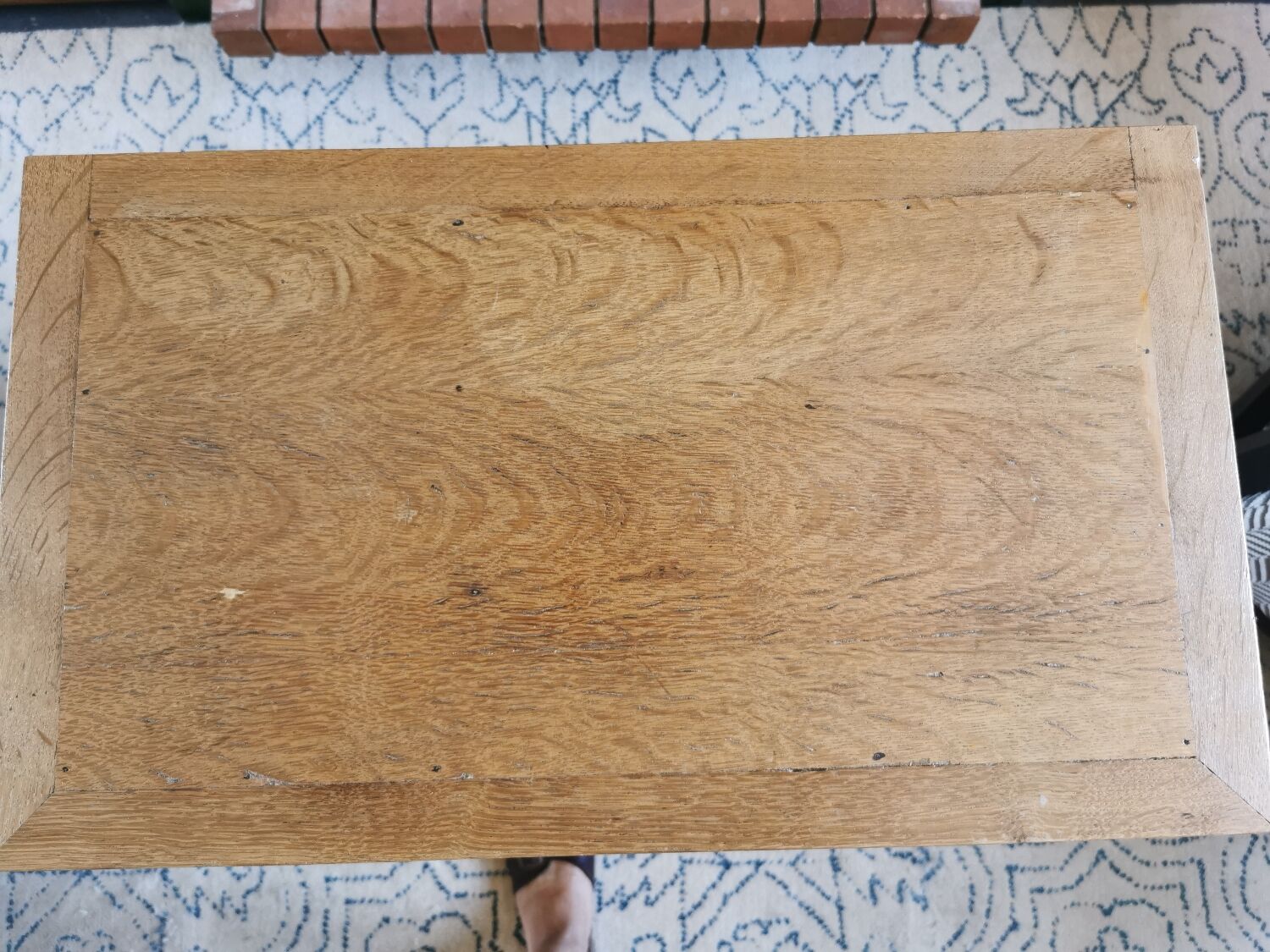 Art Deco pedestal table revamped
