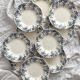 10 "Dodds" ironstone soup plates from Choisy le Roi