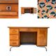 Office schoolmaster 1950 solid oak