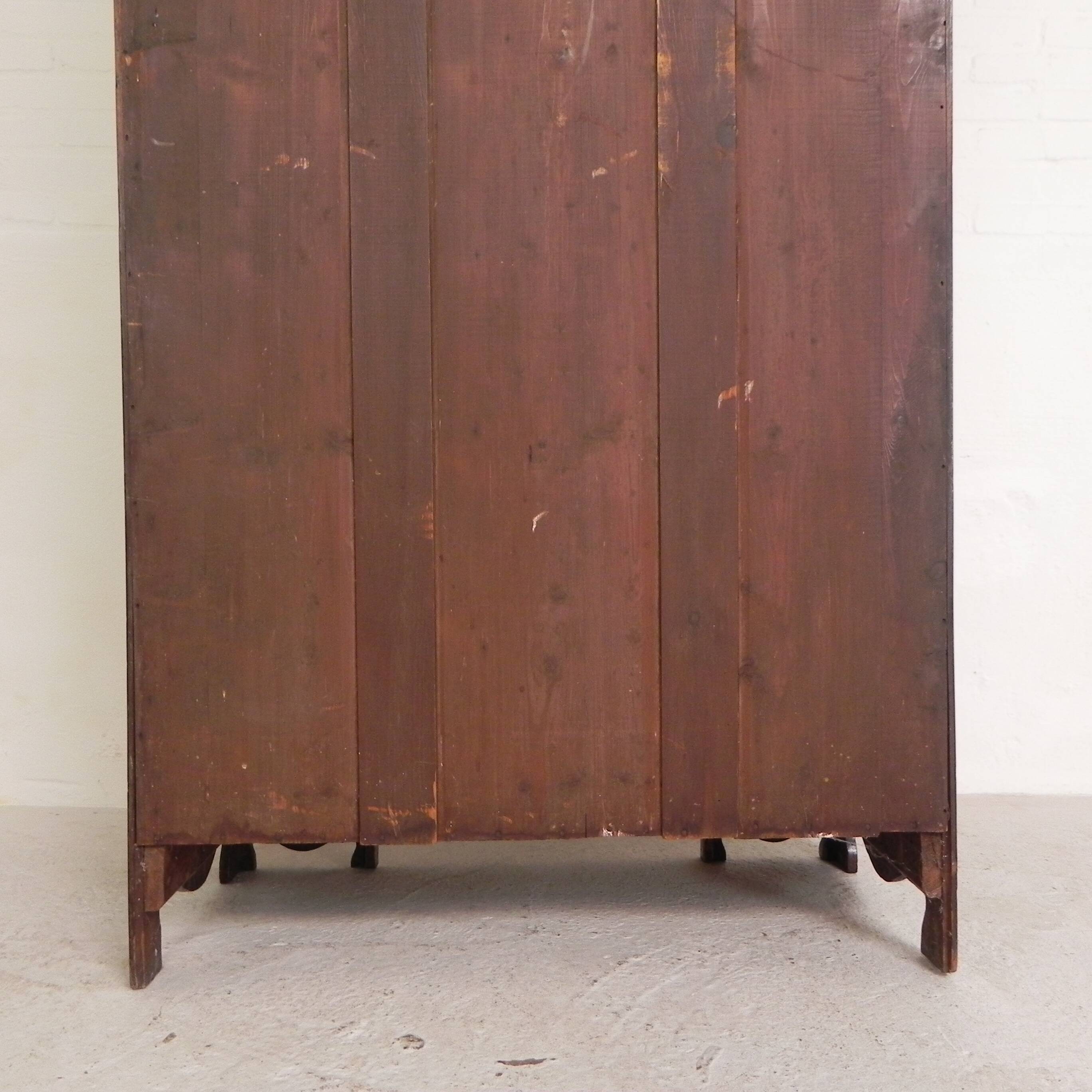 Art Nouveau wardrobe, hanging cupboard