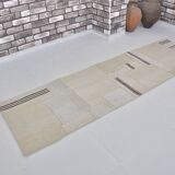 Vintage Decorative Hemp Kilim Runner sku3832