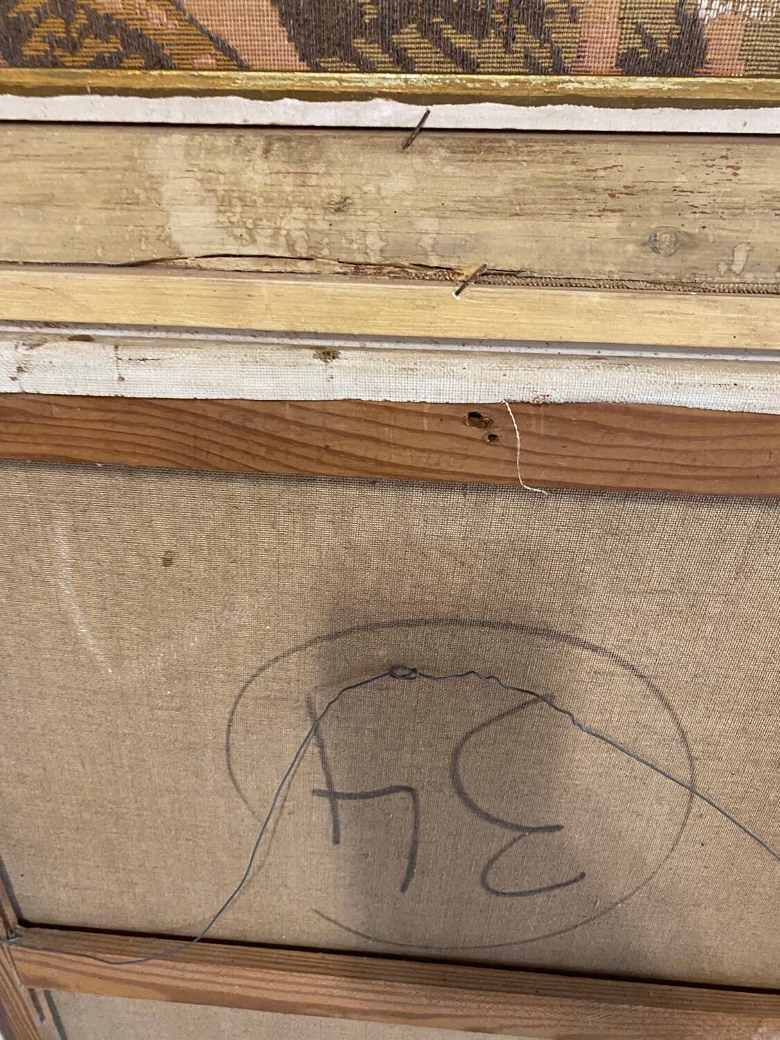 Oil on canvas André Duprat