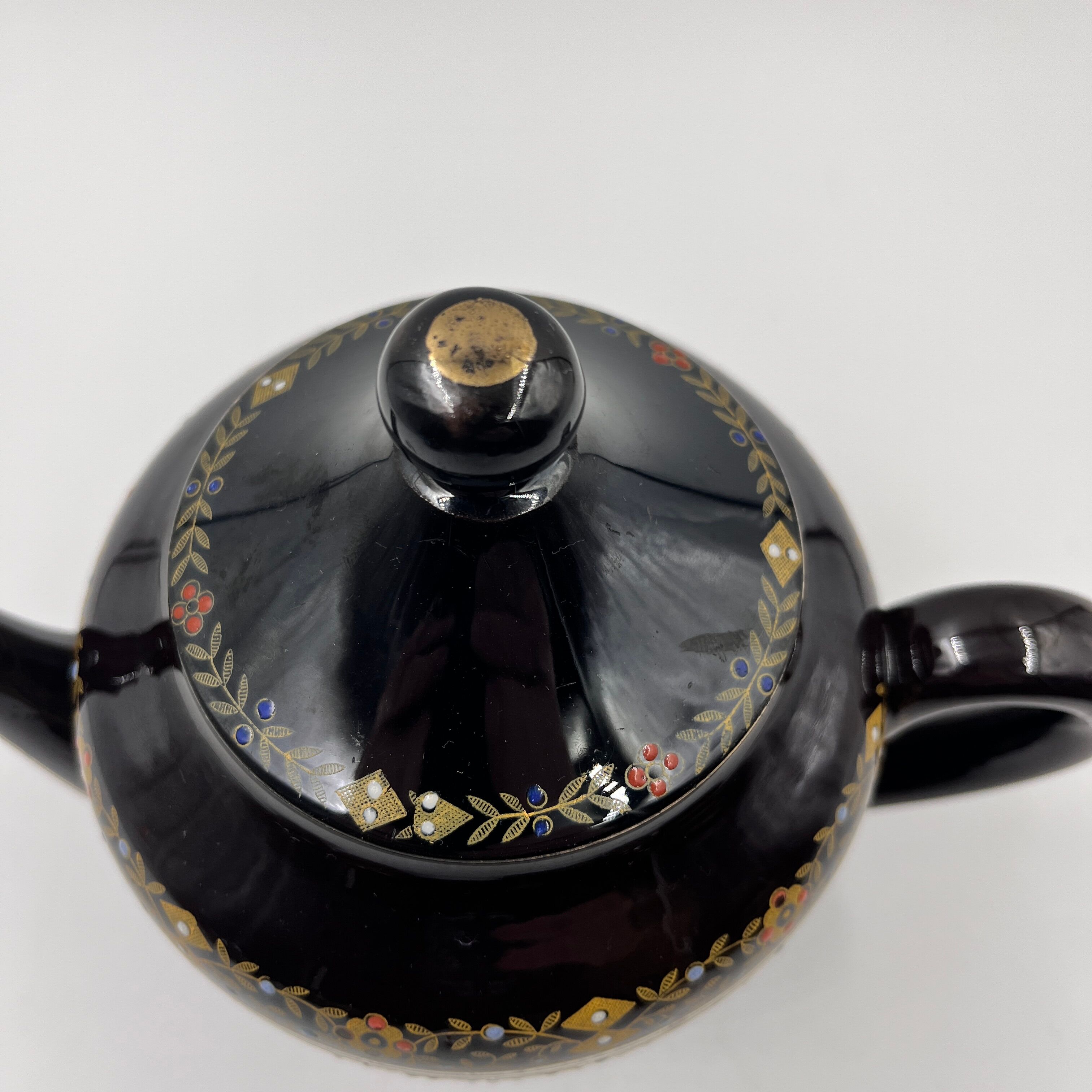 Tea service Sarreguemines Rockingham