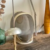 Old fencing mask set and its foil