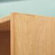 Ash bookcase, Danish design, 1960s, manufactured by Ansager Møbler