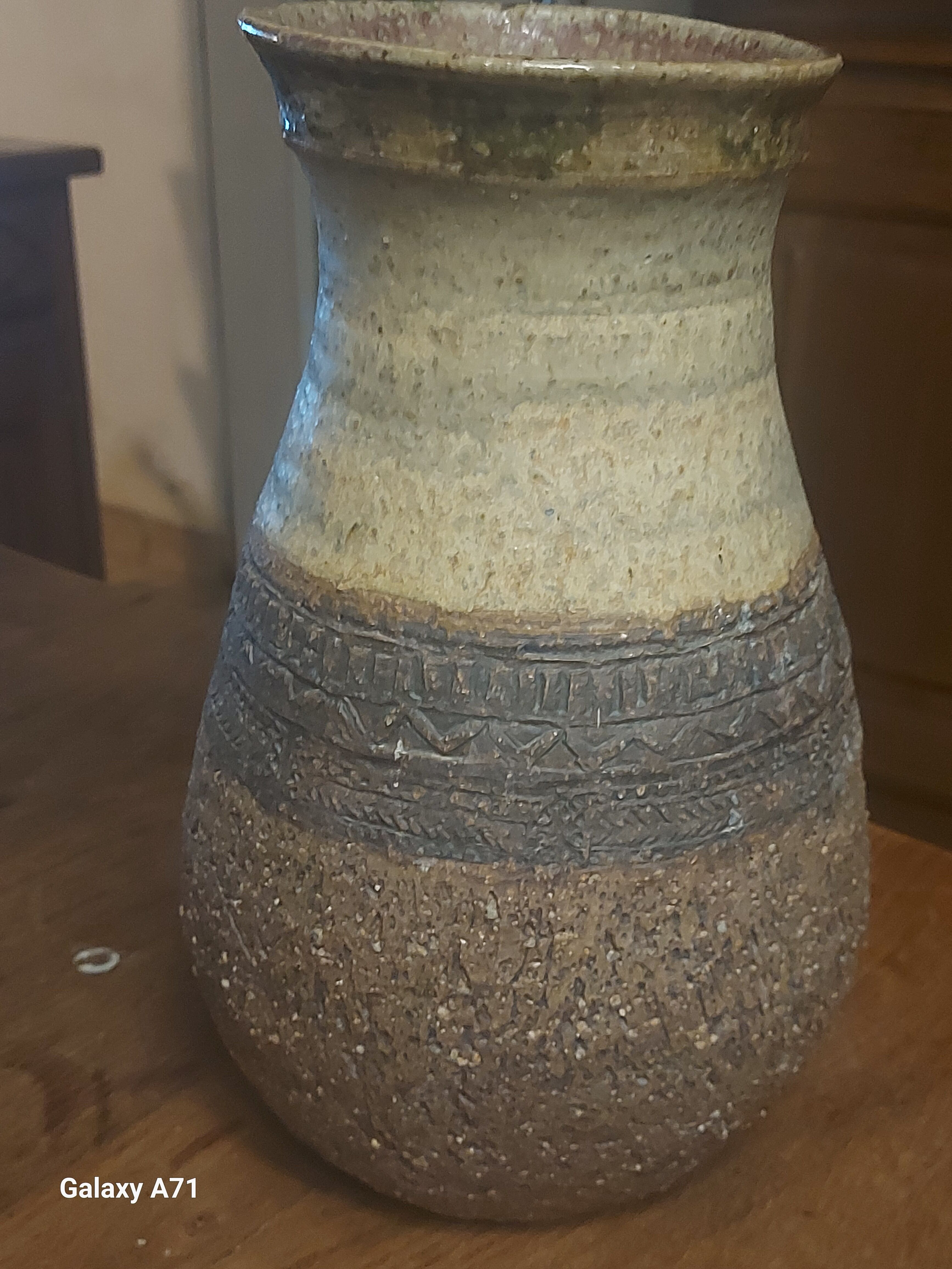 Ancient stoneware vase