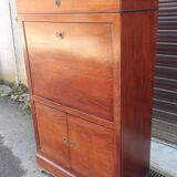 Secretary in veneer from the nineteenth century