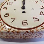 Ceramic wall clock from the 50s/60s Marti France
