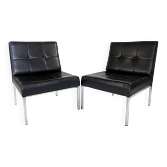 Paire de fauteuils Samouraï Joseph André Motte pour Airborne – Édi