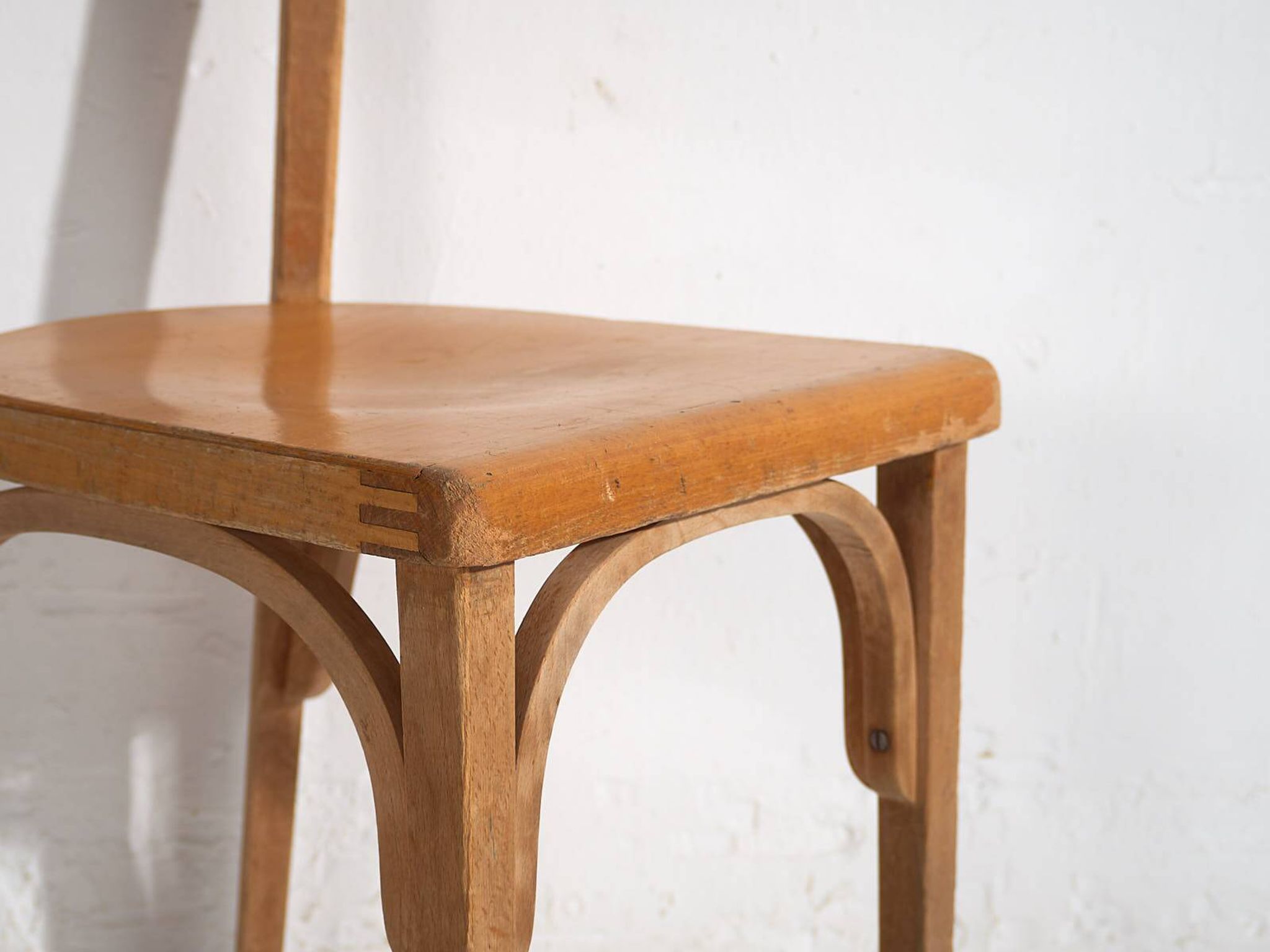 Chaises vintage en bois courbé (c.1940). Ensemble de 4 pièces #1