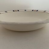 Plat de service Orval bleu Longwy