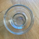 Molded glass bulb vase