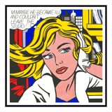 Roy lichtenstein maybe he became ill