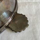 Bowl handles silver metal sheet