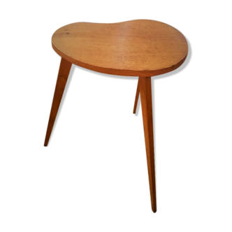 Vintage bean table with compass feet